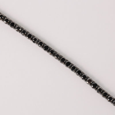 Black Diamond Tennis Bracelet