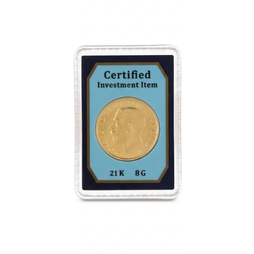 21K Gold Coin (8.00g)