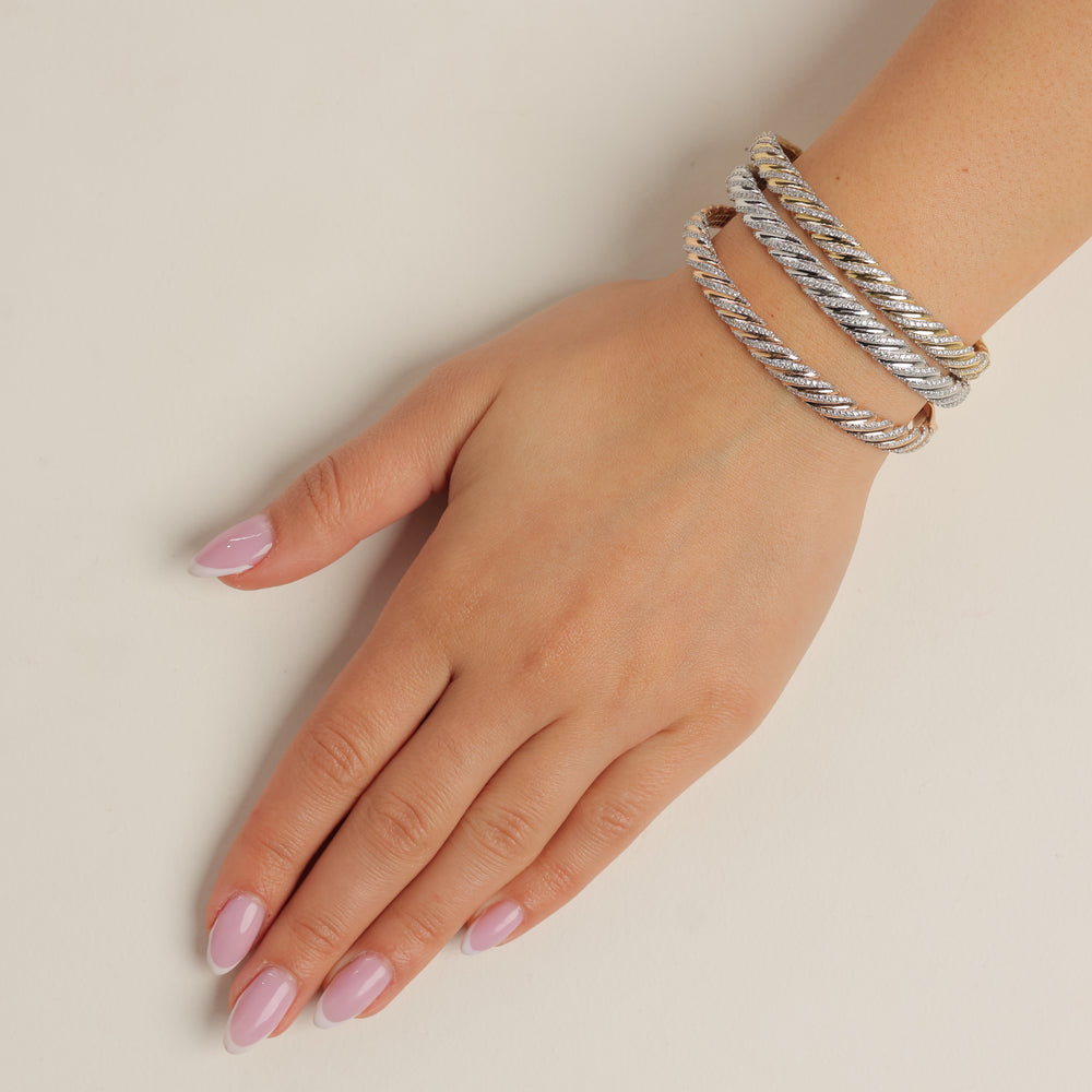 Twisted Bangles