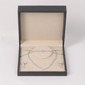 Diamond Leaf Bridal Set