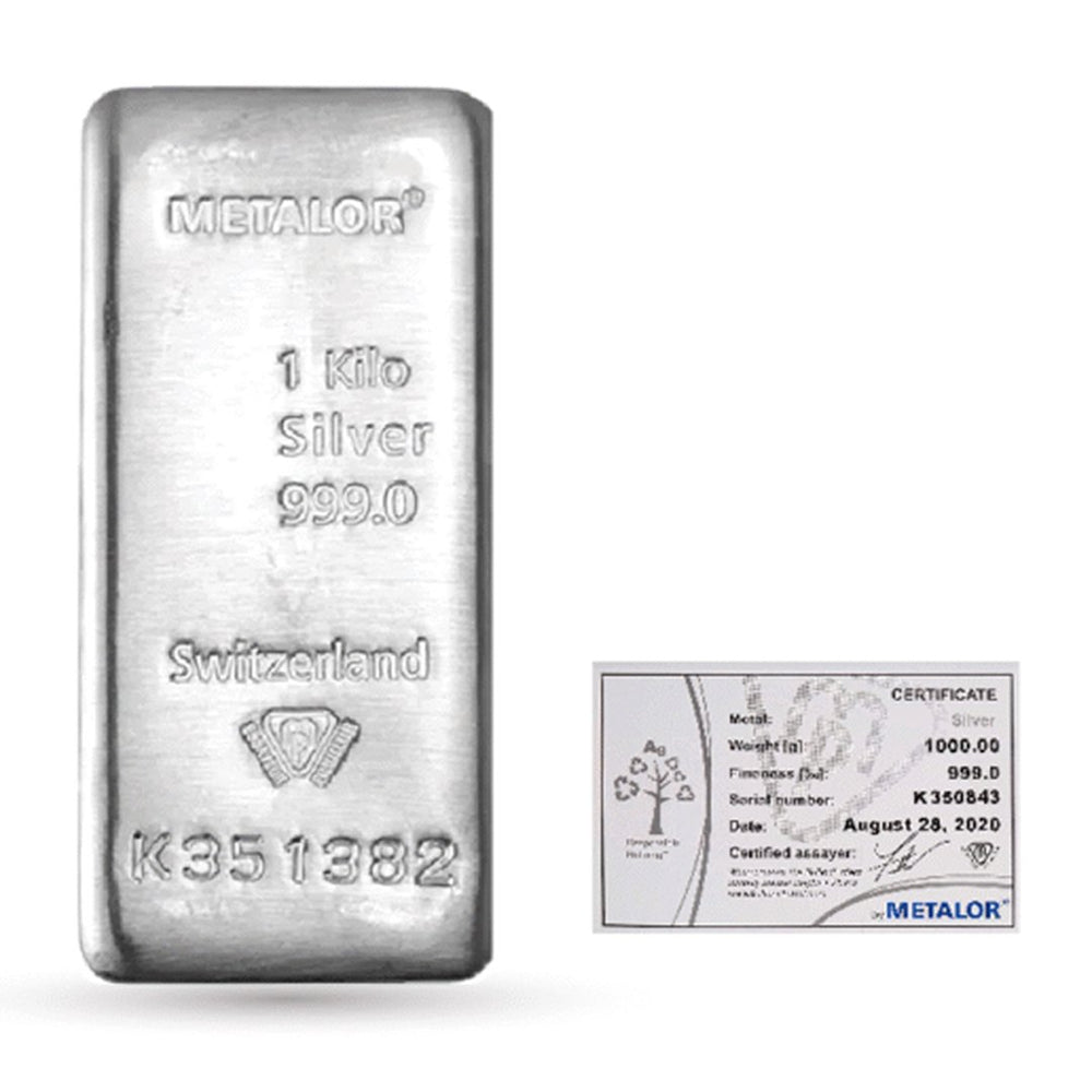Cast Silver Metalor 1Kg