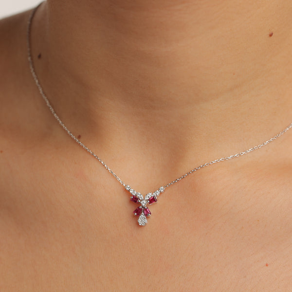 Ruby & Diamond Pendant
