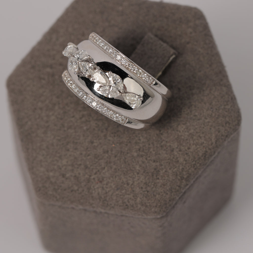 Vintage Cushion Diamond Ring